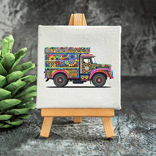 Small Canvas Wall Art With Stand