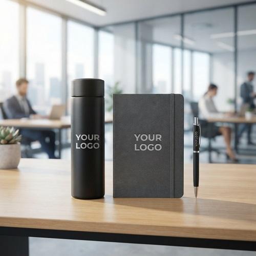 Gift Combo - 16_ Thermos Flask, Notebook & Pen