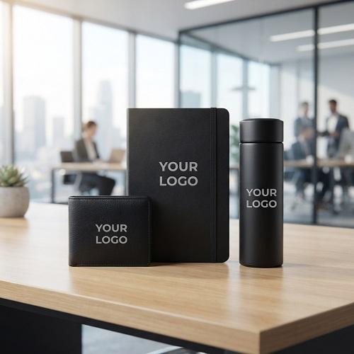 Gift Combo - 15_ Short Wallet, Notebook & Thermos Flask
