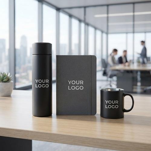 Gift Combo - 17_ Thermos Flask, Notebook & Mug