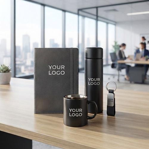 Gift Combo - 20_ Notebook, Thermos Flask, Key Ring & Mug