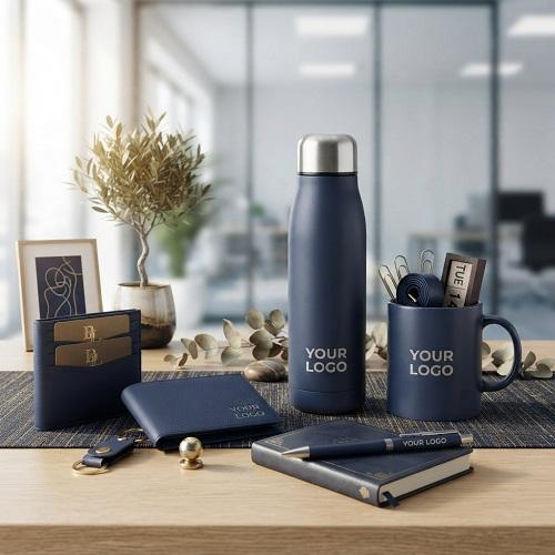 Gift Combo - 24_ Thermos Flask, Card Holder, Short Wallet, Mug & Pen