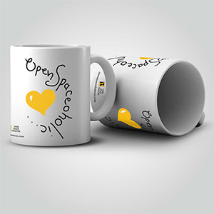 Yellow-Heart Mug