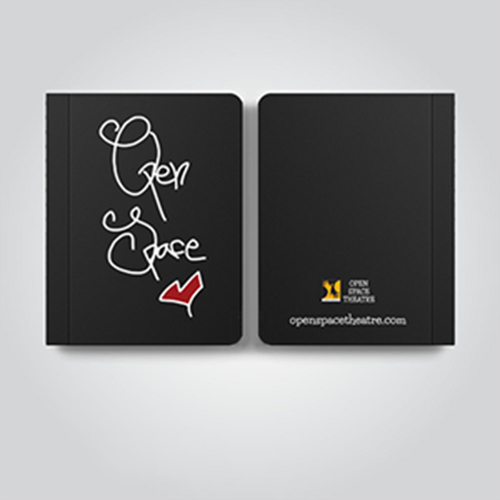 Open Space Theatre Red Heart. Notebook