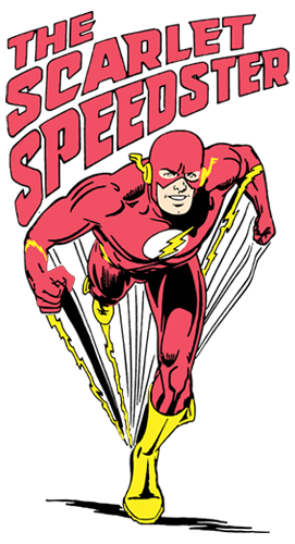 Flash Superhero DC Comics Scarlet Speedster Premium Unisex/ Men Short Sleeve T-shirt