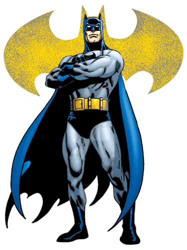 Batman DC Comics Superhero Signature Pose V1 Premium Unisex/ Men Short Sleeve T-shirt